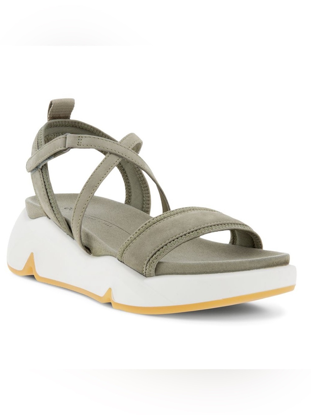 Ecco Chunky Sandal in Green